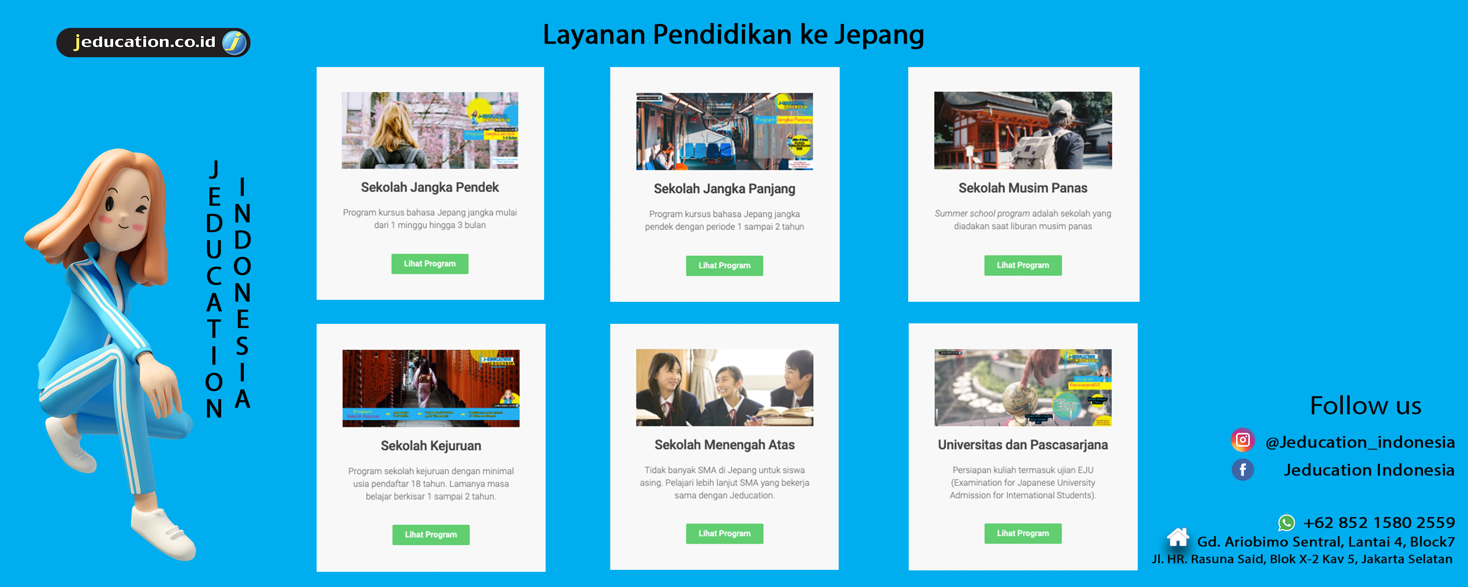 Layanan Pendidikan Jepang di Jeducation